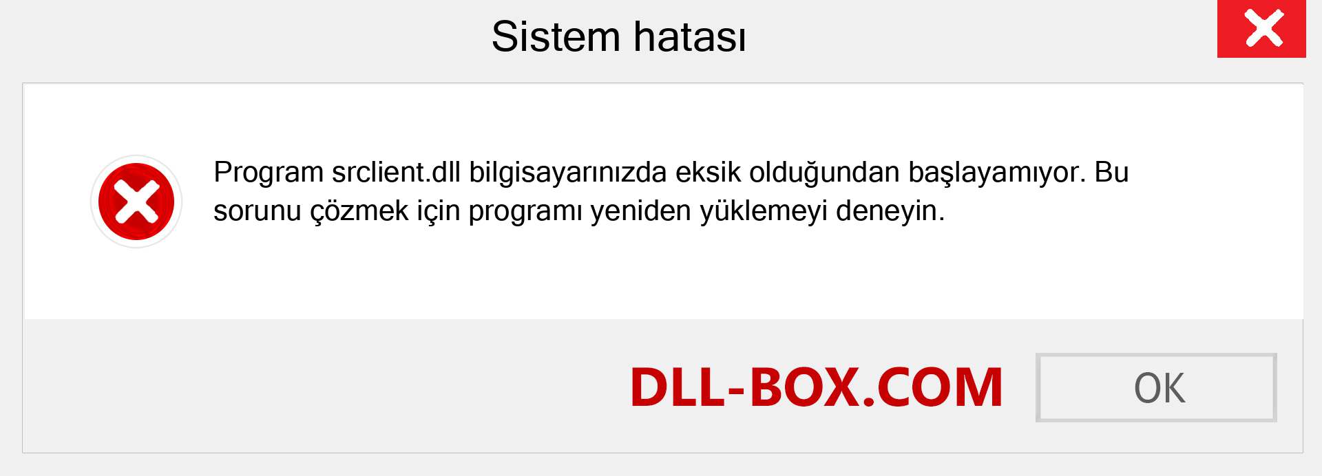 srclient.dll dosyası eksik mi? Windows 7, 8, 10 için İndirin - Windows'ta srclient dll Eksik Hatasını Düzeltin, fotoğraflar, resimler